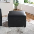 thumbnail image 5 of Naomi Home Elizabeth Modern DIY Sofa - Parts-Color:Black,Fabric:Air Leather,Style:Ottoman, 5 of 9
