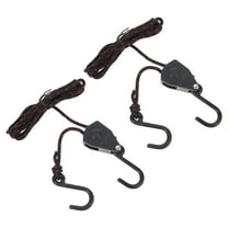 2 PCS Canoe Tie down Kayak Ratchet Straps Accessories Black