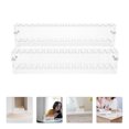 thumbnail image 3 of Miangastore 1pc 48 Holes Clear Acrylic Pen Stand Double Layer Pencil Organizer Desk Pen Holder Makeup Brush Storage Rack Eyebrow Pen Display Stand For Office Home, 3 of 9