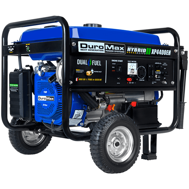 DuroMax Dual Fuel 4,400W Hybrid Propane/Gasoline Generator Walmart