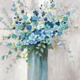 thumbnail image 3 of Nan 15x15 Black Modern Framed Museum Art Print Titled - Sea Isle Wildflowers, 3 of 5