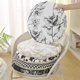 thumbnail image 2 of Nvzi Cushion Garden Terrace Home Kitchen Office Thick Comfortable Cushion 13.77*13.77inch(Style B), 2 of 5