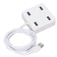 thumbnail image 5 of Hub USB de 4 puertos, color blanco, de amplia compatibilidad, ligero, portátil, divisor USB de escritorio para discos duros externos, 5 of 5