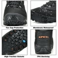 thumbnail image 6 of XPETI Men's Hiking Boots Waterproof Outdoor Hiker Backpacking Trail Boot Black, 6 of 7