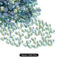 thumbnail image 3 of Uxcell Hotfix Rhinestones Flatback Crystal Glass Gems for Craft Clothes DIY Decoration Bright Light Green 4.8mm, 3 of 5
