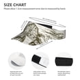thumbnail image 3 of Rocae Horses Grazing On Meadow for Sport Sun Visor Hats Adjustable Empty Top Baseball Cap Cotton Ball Caps for Women and Men, 3 of 7
