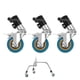 thumbnail image 1 of Juego de ruedas giratorias con soporte en C Selens Heavy Duty de 25 mm con freno, 1 of 6