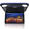 thumbnail image 1 of 12.1 Inch Car Overhead Roof Mounted Monitor Wide Screen Ultra-Thin Flip Down TV, 1080P Car Video Player Support USB SD, 1 of 7