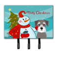 thumbnail image 1 of Carolines Treasures BB1826TH68 Snowman With Schnauzer Leash & Key Holder, 1 of 1