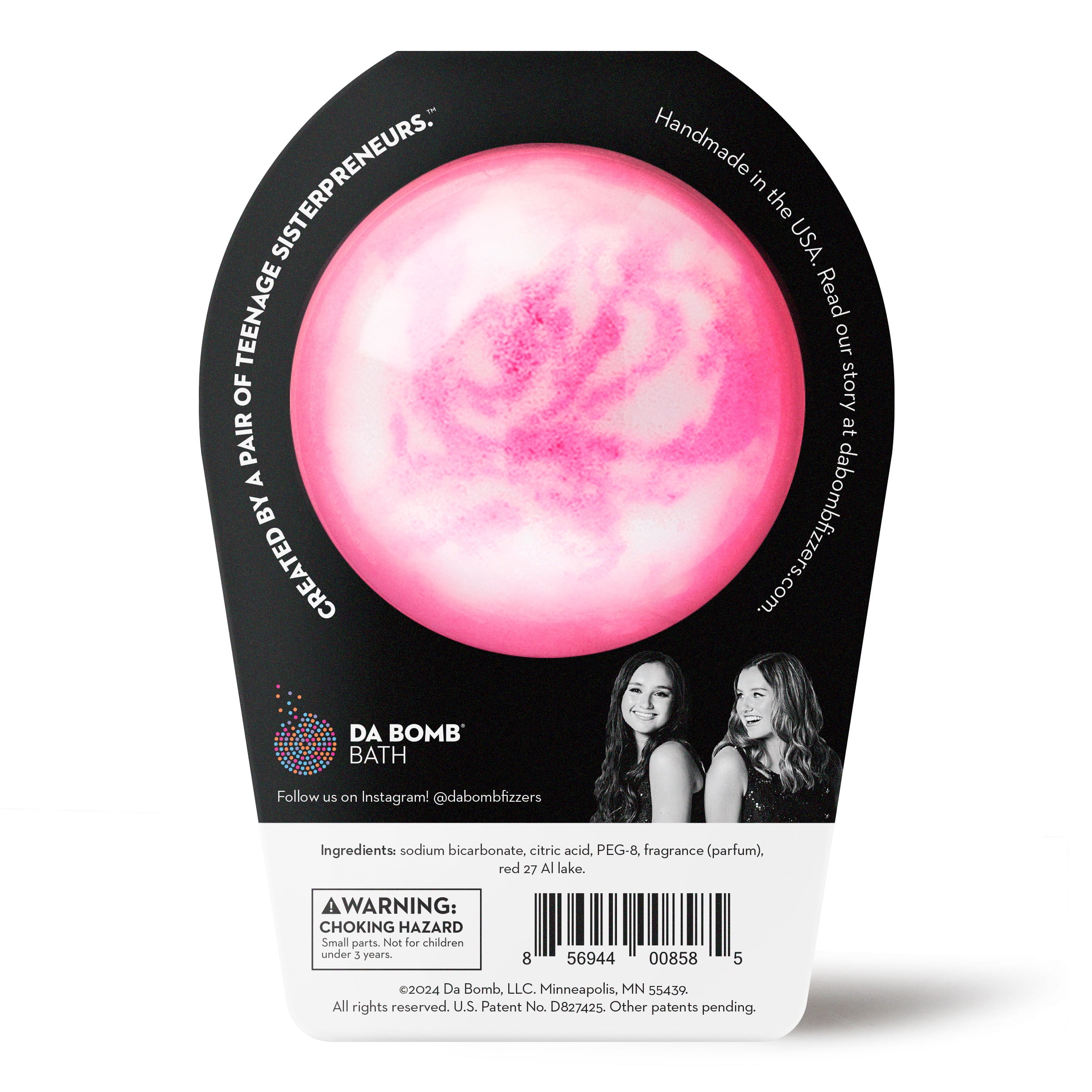 Da Bomb Bath Fizzers Glam Bath Bomb, 6.5oz
