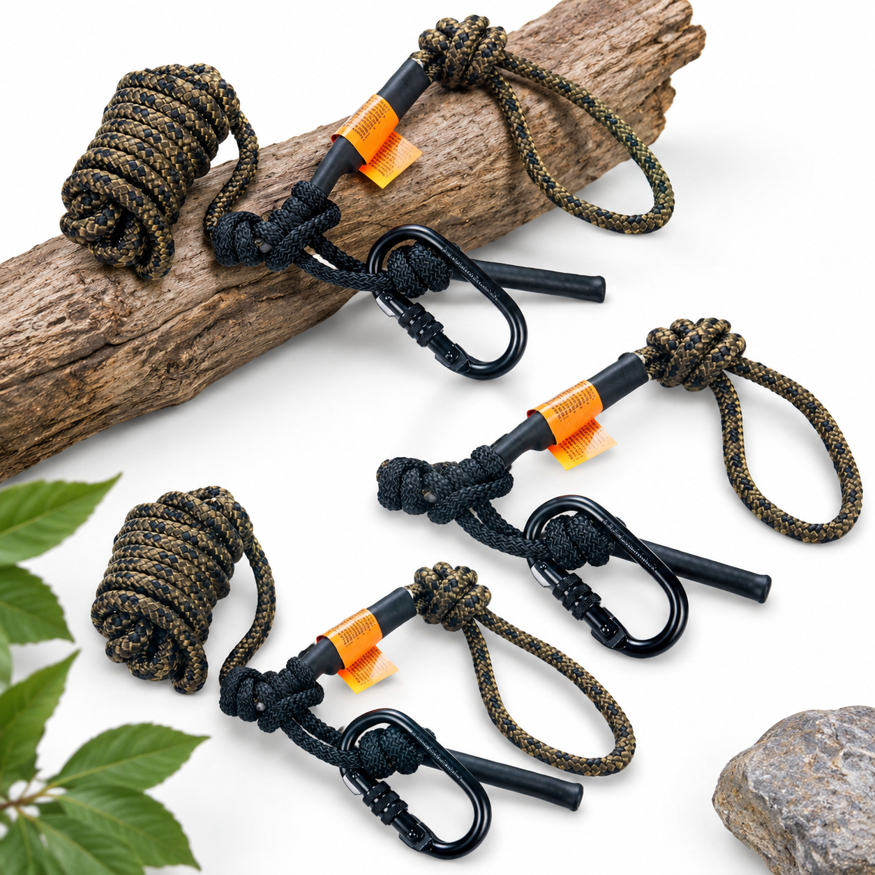 Treestand Lineman s Rope Brownish Black 10 Feet Tree Stand Safety Tether