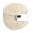 thumbnail image 4 of Hilo de Lana Largo de Angora, Hilo de Mohair de Angora Suave Cómodo con Varios Colores para Tejer para Ganchillo de Bricolaje para Chal(17 beige), 4 of 5