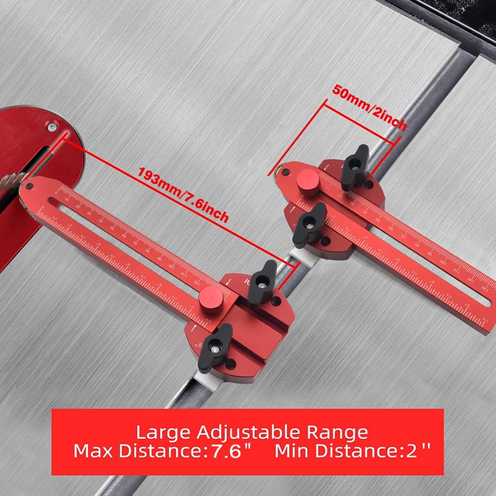 Extended Thin Rips Jig Table Sawing Guide for Precise Narrow Strips Cut for Various Woodworking Sawing