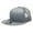 Heather Grey, variant on Decky 1133 7 Panel High Profile Structured Cotton Blend Trucker-Heather Grey/Black/Black