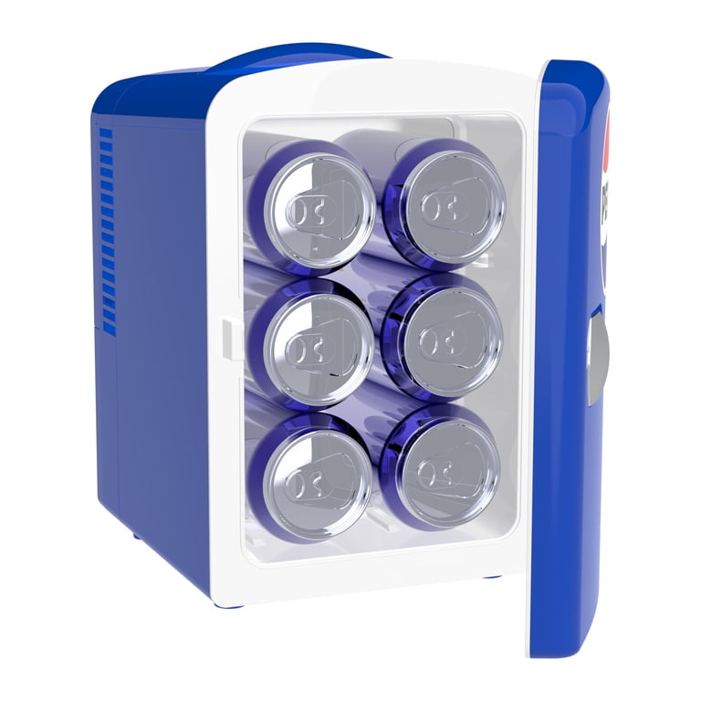 Pepsi 6-Can Portable Mini Fridge, 4L with Carrying Handle photo 3