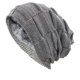 thumbnail image 1 of Gorros de invierno cálidos con forro polar para hombre y mujer, gorros unisex de punto con puños., 1 of 3