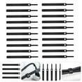 thumbnail image 2 of Weiweiguan 20Pcs Reusable Fastening Cable Ties Adjustable Cord Ties Cable Management Straps, 2 of 7