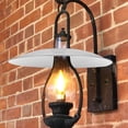 thumbnail image 2 of BRIGHTFUFU Abat-Jour de Remplacement en Acier Inoxydable Argenté 1Ensemble pour Accessoires de Lampe de Rue, 2 of 8