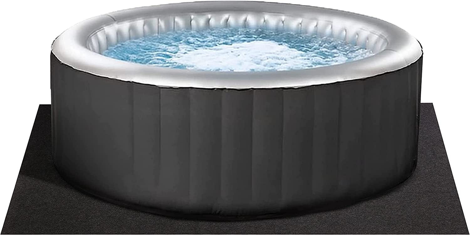 ground mat for inflatable hot tub