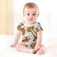 thumbnail image 4 of Winnie The Pooh Baby Boy Girl Short Sleeve Romper Clothes Bodysuit Baby Summer One Piece Jumpsuit, 4 of 8