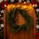 thumbnail image 5 of Artificial Pine Wreath Cypress Door Hanging, Christmas Vines Circles Decoration, Creatives News Style Wreath, Festive Home Decor, Easy Setup, Metal Frame, for Living Room, 5 of 6