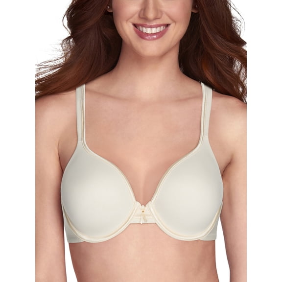 Vanity Fair Lingerie Women's Body Caress 2-Way Convertible Straps Full Coverage Underwire Bra, Style 75335
