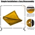 thumbnail image 2 of 2 Flame Retardant Vinyl Three-Sided Welded Screen, 2 of 8