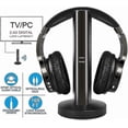 thumbnail image 1 of Wireless Tv Headphones With 2.4g Digital Rf Transmitter, Hi-fi On-ear Wireless Headset With Rca/3.5mm/optical Port, For Home Tv Watching Game Co, 1 of 2