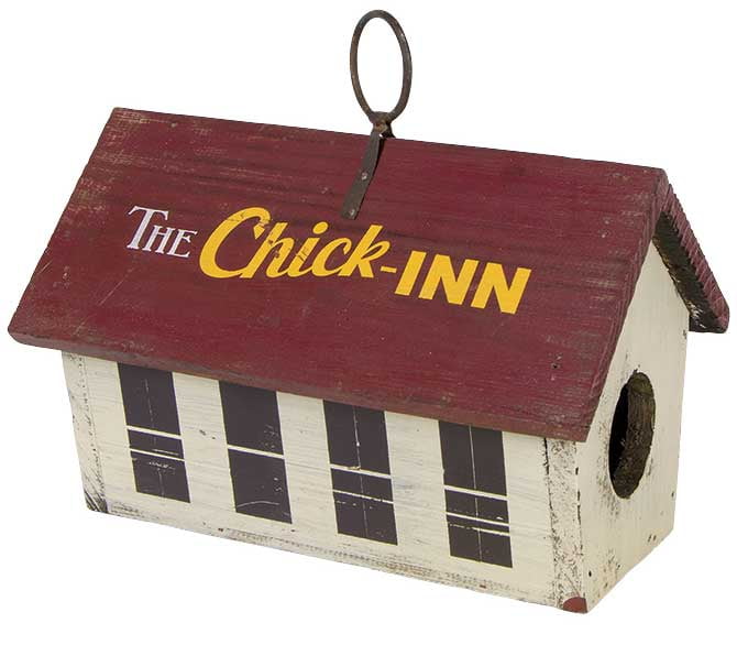 The Chick-Inn Birdhouse by Carson Home Accents
