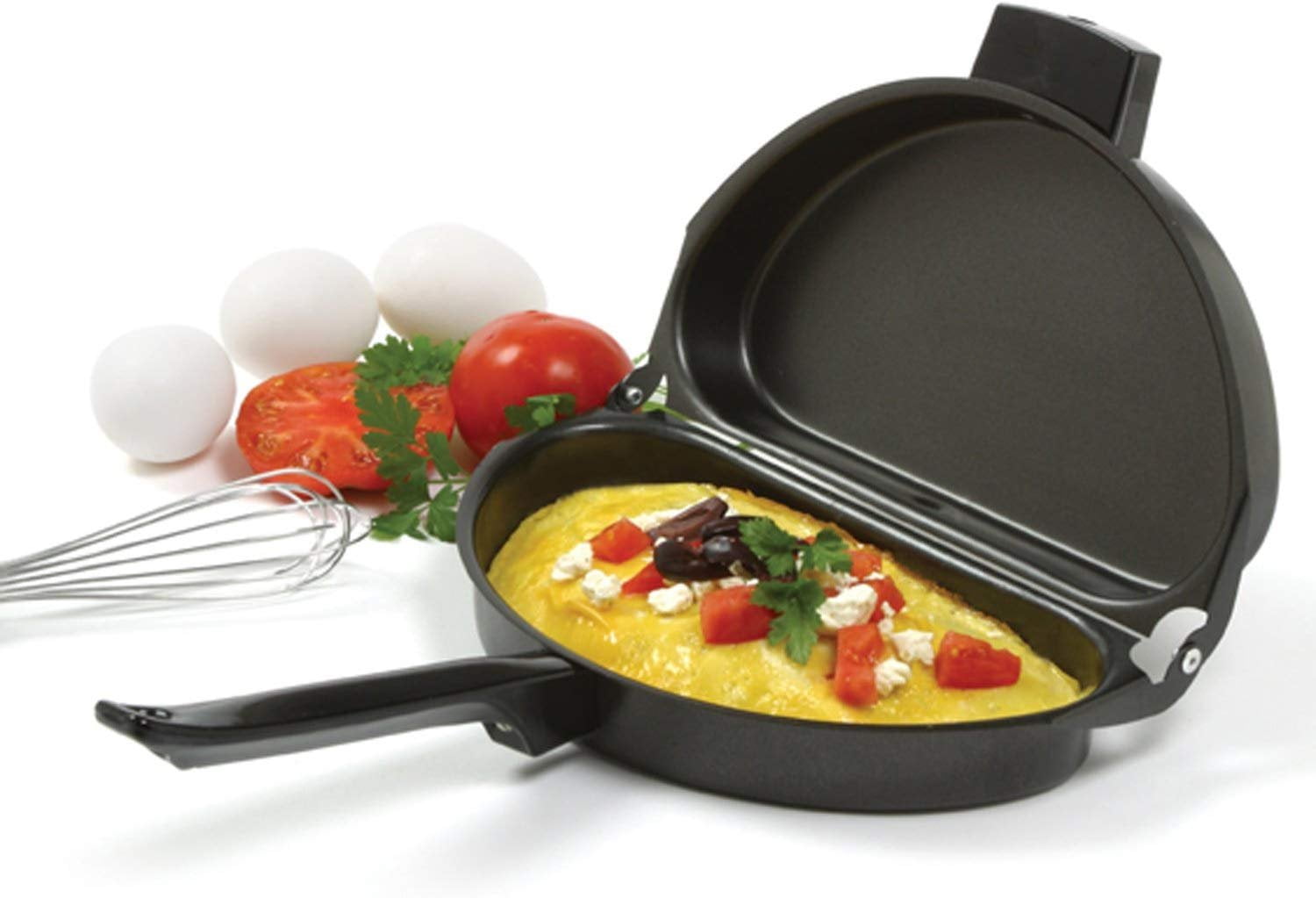  Cabilock 1pc Oil pan Omelette pan nonstick Egg pan Wok