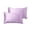 Purple, variant on 2 Pack Envelope Closure Pillowcases, Soft Polyester Pillow Cases for Hair and Skin, Bedroom and Dorm Room Bedding