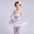 thumbnail image 2 of IROINNID Girls Tights Ballet Suit Sparkling Ballet Skirt Princess Dress, 2 of 9