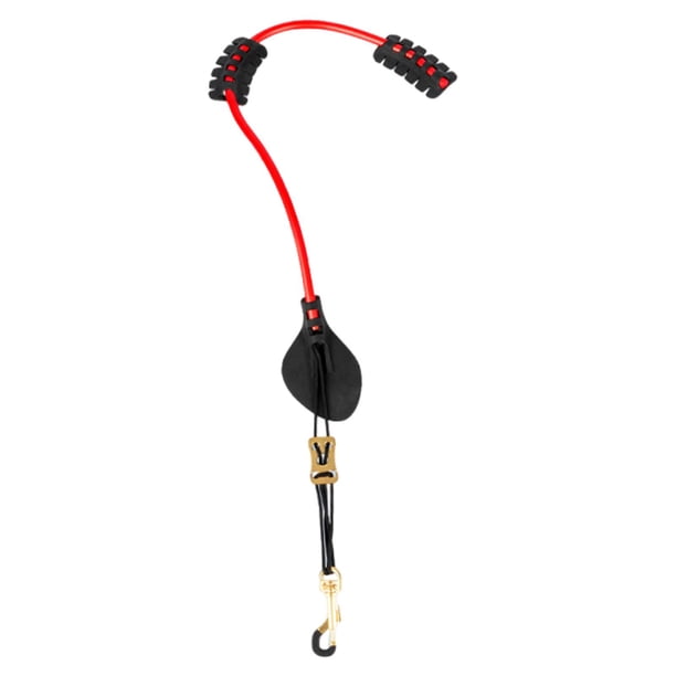 Correa para el cuello del saxofón universal ajustable y acolchada para principiantes (barítono) Rojo