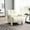 Beige, variant on Modern Upholstered Chair with Linen / Suitable for Small Spaces in Library