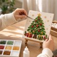 thumbnail image 6 of Sea Glass Christmas Tree Kit Christmas Decor, Sea Glass Art Kit Crafts for Adults, Resin Handmade Mosaic Art Kits for Tabletop, Home, 6 of 6