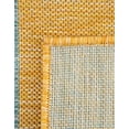 thumbnail image 5 of Jill Zarin Outdoor Collection Area Rug - Anguilla (4' 1" x 6' 1" Rectangle Yellow and Aqua/Light Blue), 5 of 11