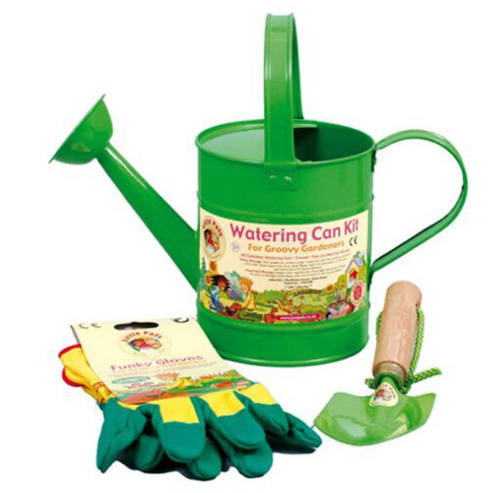Green Wash Childrens Watering Can 1L GW1 Assorted Colours 