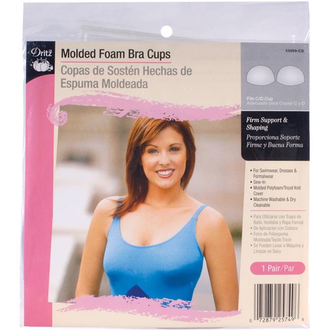 Dritz 53069CD Molded Foam Bra CupsFits CD Cup Walmart Canada