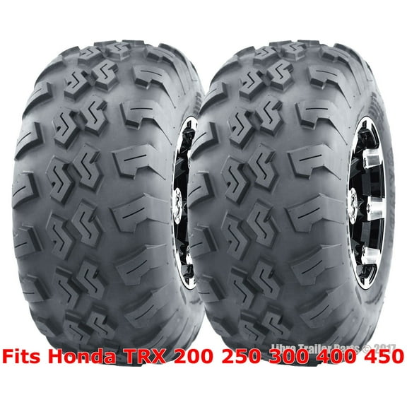 2 ATV Tires 21x7-10 21x7x10 Honda TRX 200 250 300 400 450 front P3018
