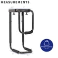 thumbnail image 6 of VIVO Black Heavy Duty Adjustable Under-Desk PC Mount, Computer Case Holder, 6 of 8