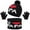 Z-BK7, variant on Yuanlong Kids 2 Pcs Sets Winter Christmas Neck Warmer Earflap Pom Hat Knit Suit Children Warm Drawstring Cap Cute Scarf Set