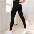 thumbnail image 6 of Celsior Cellulite Leggings Tummy Shaping Pants Redefine Your Silhouette Effortlessly Butt Lift Booty Workout Tights No Curling Lift Pants Pants for Workout Running Athletic Skin-Friendly Black L, 6 of 6
