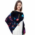 thumbnail image 4 of Note Elegant Translucent Chiffon Silk Scarf for Women | Light & Breathable 180*73 Size Headscarf, 4 of 6