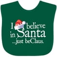 thumbnail image 3 of Inktastic I Believe In Santa 2 Boys or Girls Baby Bib, 3 of 4