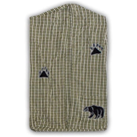 Patch Magic Bear Country Diaper Stacker - Brown - 12 x 23 in.