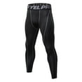 thumbnail image 1 of SHIXIAOO Mens Exercise Tight Fitness Running Stretch Basketball Base Training Compression Pants Fitness Pants Pants Workout Pants Men with Pockets Glitter Foam, 1 of 5
