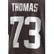 thumbnail image 3 of Camisetas de fútbol de la famosa marca Cleveland con bordados personalizados para hombres, mujeres y jóvenes #24 CHUBB #95 GARRETT #6 MAYFIELD, 3 of 5