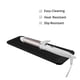thumbnail image 3 of Bolsa de viaje de silicona resistente al calor para alisadores de cabello, rizadores, rizadores, varitas rizadoras, planchas planas, onduladores y herramientas de peinado en caliente (negro). JAMW Sencillez, 3 of 5