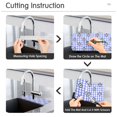 thumbnail image 5 of Yayeee Faucet Mat for Kitchen Sink 30" Diatomite Long Splash Guard Pad, Blue Plaid Horse Pattern, 5 of 7