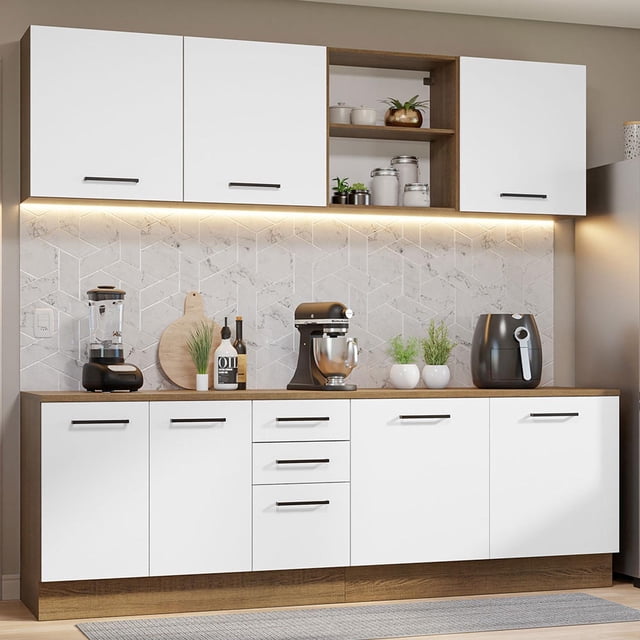 Cocina Integral Completa Madesa Agata Con Encimera 240 MB 02